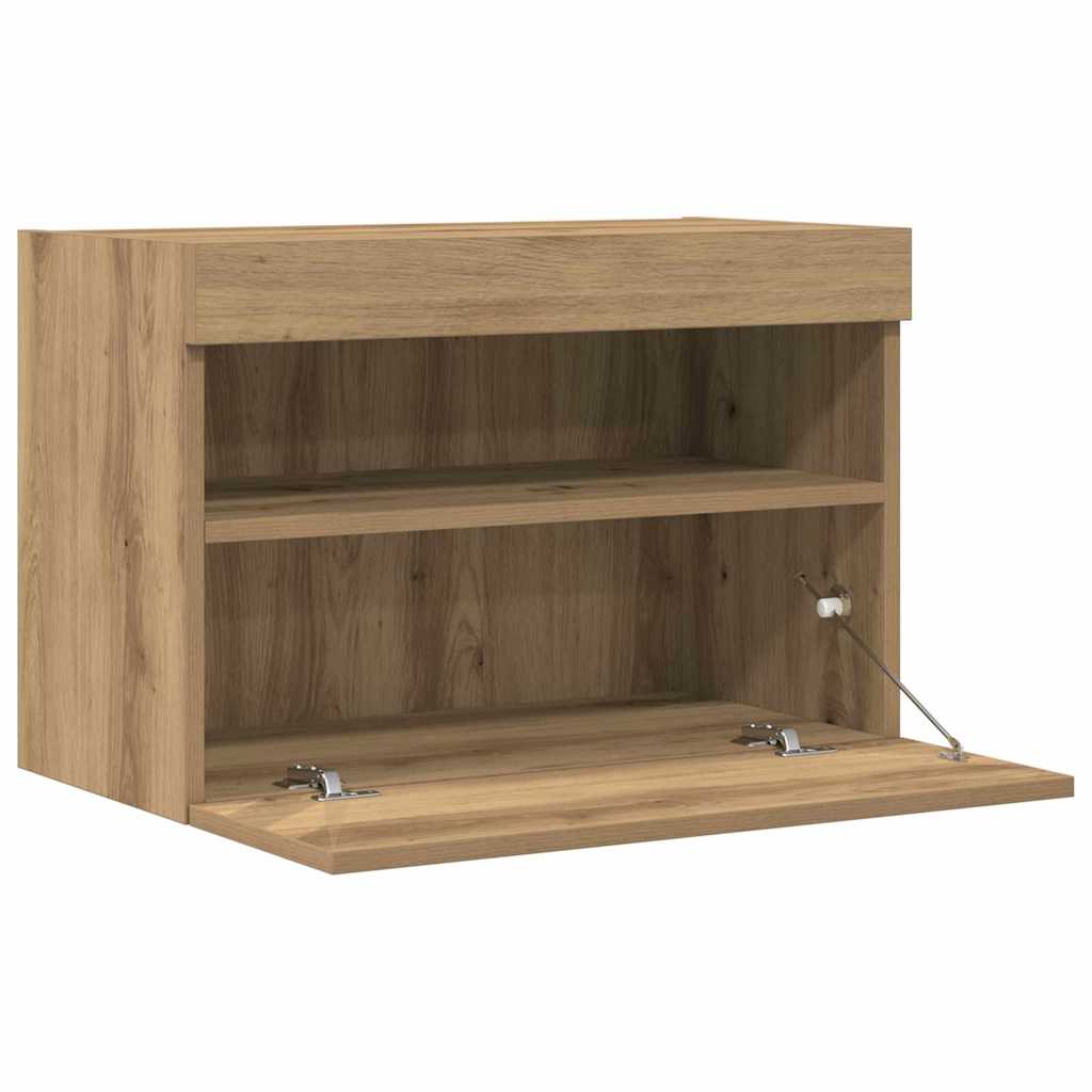 TV Wall Cabinet Artisan oak 60 x 30 x 40 cm Engineered Wood